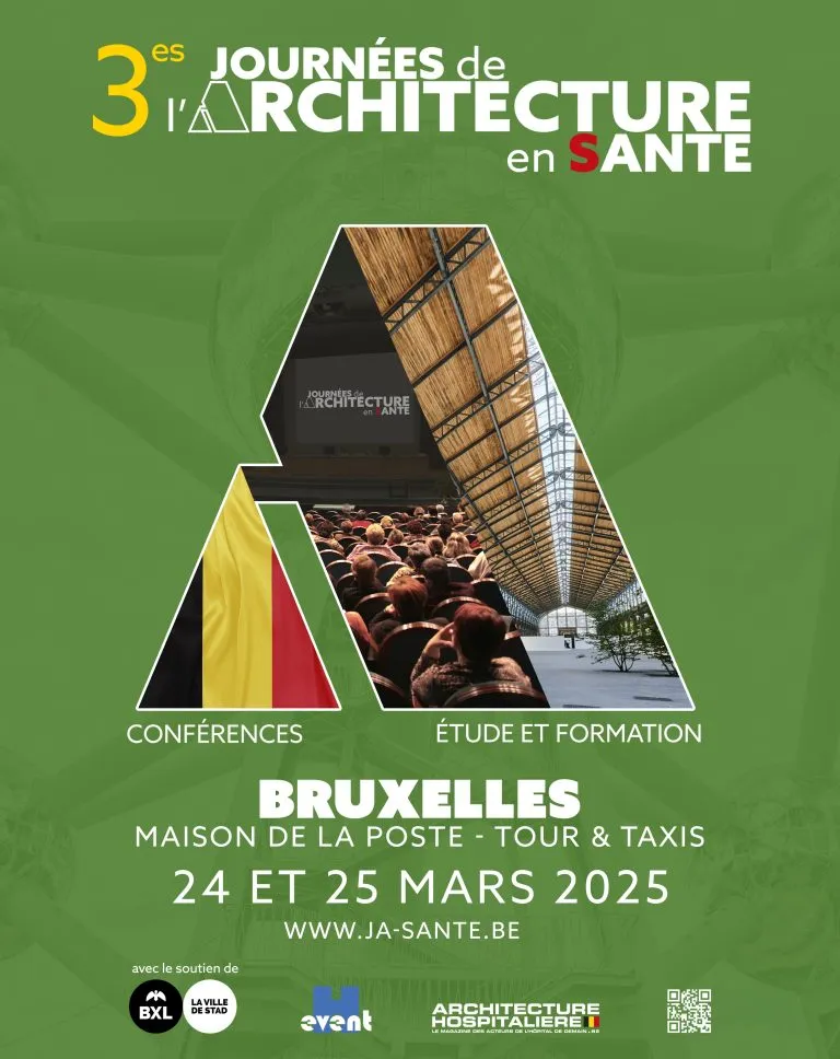 Journées de l'Architecture en Santé - 24-25 Mars 2025 - Bruxelles, Belgium