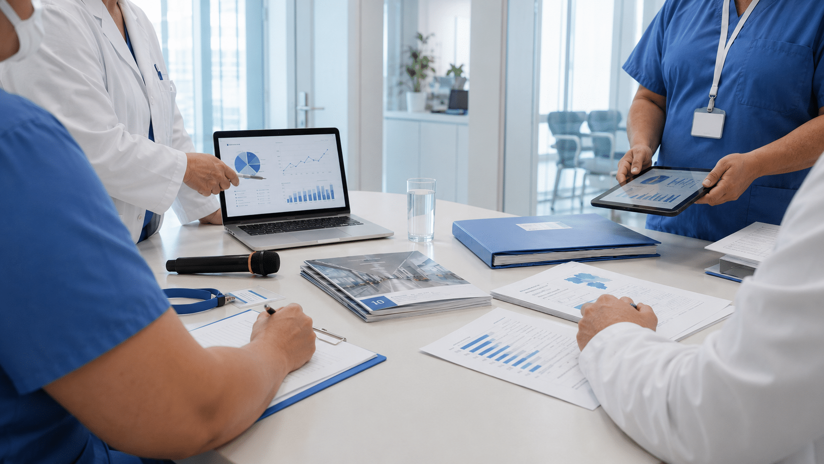 Notre conseil d'administration aide à la gestion hospitalière en Belgique